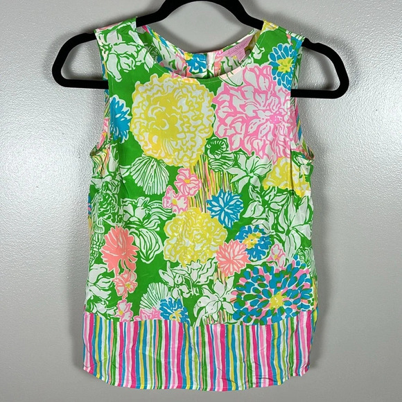 Lilly Pulitzer Sleeveless Colorful Top - Picture 7 of 7